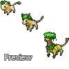 Dex N001, 002, 003 icon/pixelart