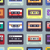 Tape: Nostalgia icon/pixelart