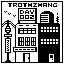 1bit House icon/pixelart