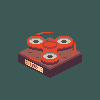 Fidget Spinner icon/pixelart