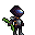 Galaxy archer icon/pixelart