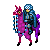 Lama Rider icon/pixelart