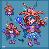 Octopus Witch icon/pixelart