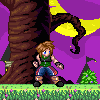 Looie against Summon icon/pixelart
