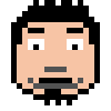 Me minus the hair icon/pixelart