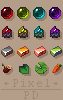 material icon/pixelart