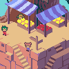 Wonderland icon/pixelart