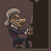 Music icon/pixelart
