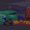 Sprite barricade icon/pixelart