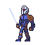 Gray Fox icon/pixelart