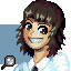 big cheeky school girl sprite (I'm so creative with names) icon/pixelart