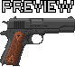 M1911 Pistols icon/pixelart