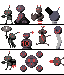 Robots icon/pixelart