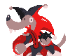Clown party icon/pixelart