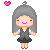 Pretty Girl icon/pixelart