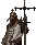 Warrior great faith icon/pixelart