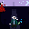 France Night icon/pixelart