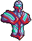 Robot suit body icon/pixelart