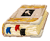 Old book icon/pixelart