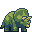 Triceratops icon/pixelart