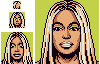 NeoPop Beyonce Knowles icon/pixelart