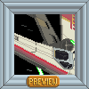 X-Wing vs Tie Fighter icon/pixelart
