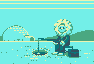 Pixel Dailies - Icy icon/pixelart