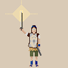 Wander icon/pixelart