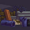 Sprite barricade icon/pixelart
