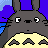 My Neighbour Totoro icon/pixelart