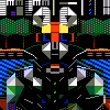 Tourist icon/pixelart