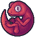 Gecko icon/pixelart