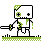 Zombie icon/pixelart