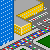 mini city icon/pixelart