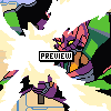Neon Genesis Evangelion  Pixel Art Collaboration icon/pixelart