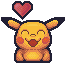 Pikachu icon/pixelart