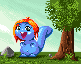 squirrel icon/pixelart
