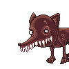 Dogs characters icon/pixelart