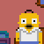 Simpsons icon/pixelart