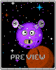 Crazy satellite icon/pixelart