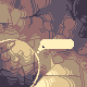 Exhibition of Contemporary Art "White Walls". Animation. icon/pixelart