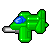 A-10 Thunderbolt icon/pixelart