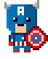 Super Heroes icon/pixelart
