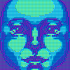 odd face icon/pixelart
