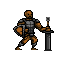 King arthurs knight icon/pixelart