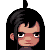 Random little girl icon/pixelart