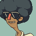 Afro guy icon/pixelart