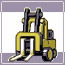 A Goshdarn Forklift icon/pixelart