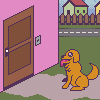 The Dog of Superpowers  icon/pixelart