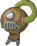 Alien war suit icon/pixelart